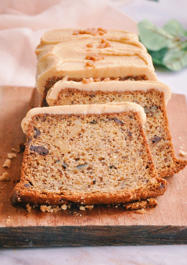 Budín húmedo de banana